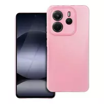 OEM Case for Xiaomi Redmi NOTE 14 4G (GLOBAL - 164.84mm x 78.15mm x 8.16mm) Clear Case 2 mm Blink, pink
