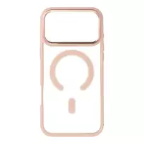 OEM Color Edge Mag phone case with MagSafe support for iPhone 17 Pro Max pink