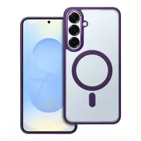 OEM MATTE MAG COVER phone case with MagSafe support for Samsung Galaxy S25+ (S936) purple