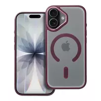 OEM MATTE MAG COVER phone case with MagSafe support for iPhone 17 red