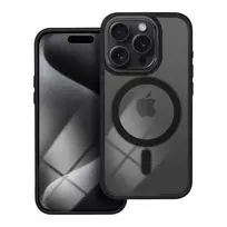 OEM Color Edge Mag phone case with MagSafe support for iPhone 15 Pro, black