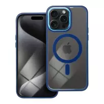 OEM Color Edge Mag phone case with MagSafe support for iPhone 15 Pro Max blue