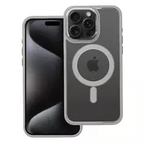 OEM Color Edge Mag phone case with MagSafe support for iPhone 15 Pro Max, gray