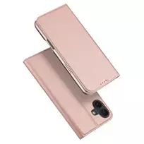 Dux Ducis Skin Pro book-style phone case for iPhone 16 Plus, pink