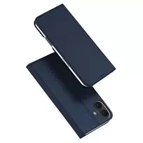 Dux Ducis Skin Pro book-style phone case for iPhone 16 Plus, blue
