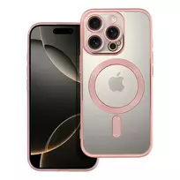 OEM Electro Mag phone case with MagSafe support for iPhone 16 Pro pink