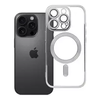 OEM Electro Mag phone case with MagSafe support for iPhone 16 Pro, gray