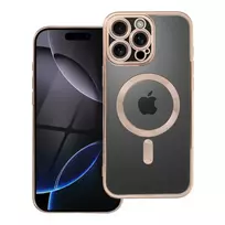 OEM Electro Mag phone case with MagSafe support for iPhone 16 Pro Max, brown