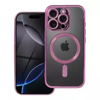 OEM Electro Mag phone case with MagSafe support for iPhone 16 Pro pink