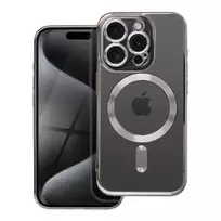OEM Case for Xiaomi Redmi 15 4G / 5G (6.72 in) Electro Mag Cover compatible with MagSafe titanium