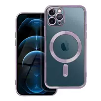 OEM Electro Mag phone case with MagSafe support for iPhone 11 Pro, purple