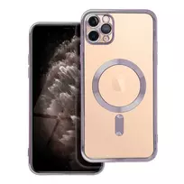 OEM Electro Mag phone case with MagSafe support for iPhone 11 Pro Max purple