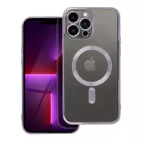 OEM Electro Mag phone case with MagSafe support for iPhone 13 Pro Max purple