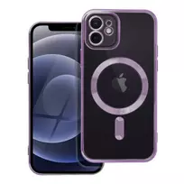 OEM Electro Mag phone case with MagSafe support for iPhone 12 purple