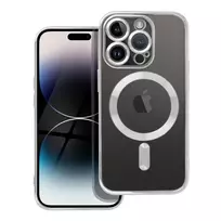 OEM Electro Mag phone case with MagSafe support for iPhone 14 Pro silver