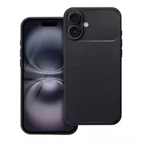 OEM Carbon Premium phone case for iPhone 16 Plus black