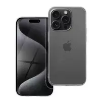 OEM Clear 2 mm phone case for iPhone 15 Pro, transparent