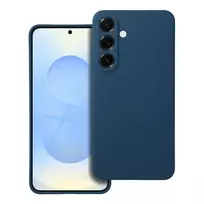 OEM Silicone Mag Cover phone case with MagSafe support for Samsung Galaxy S25+ (S936), blue