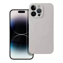 OEM Silicone Mag Cover phone case with MagSafe support for Samsung Galaxy S25 Ultra (S938) gray