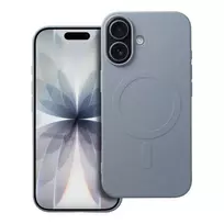 OEM Silicone Mag Cover (large aperture) phone case with MagSafe support for iPhone 17 blue