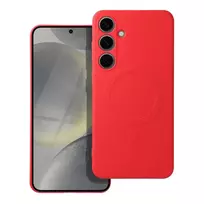 OEM Silicone Mag Cover phone case with MagSafe support for Samsung Galaxy A17 4G (A175), red