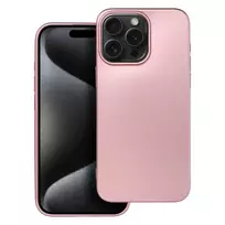 OEM Metallic phone case for iPhone 15 Pro Max pink