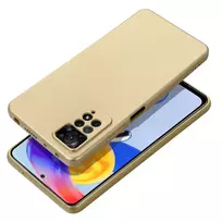 OEM Metallic case for Xiaomi Redmi Note 14 Pro 4G in gold