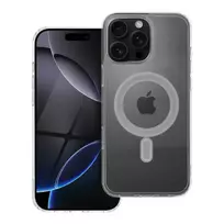 OEM Clear Mag Cover (MID) phone case with MagSafe support for iPhone 16 Pro Max transparent