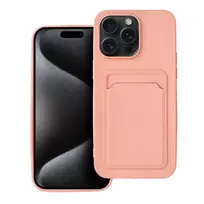 OEM Pink card-style wallet phone case for iPhone 15 Pro Max
