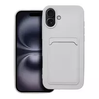 OEM White card-style book phone case for iPhone 16 Plus