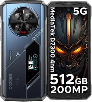 Doogee V40 Pro 5G mobilusis telefonas 36GB+512GB/TF 2TB 200MP 8680mAh 6.78  FHD+ 1.47  Galinis ekranas Android 14 sidabras