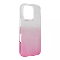 OEM Shining phone case for iPhone 16 Pro transparent pink