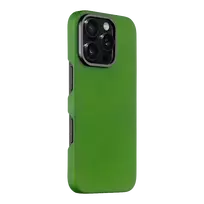 Tactical MagForce Aramid phone case with MagSafe support for iPhone 16 Pro green
