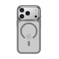 Benks Magnetic Mist Metal Frame phone case for iPhone 17 Pro gray
