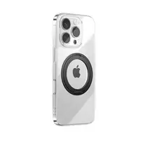 Joyroom Ultra-thin phone case with stand and MagSafe support for iPhone 16 Pro Max, black