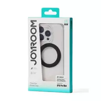 Joyroom Ultra-thin phone case with stand and MagSafe support for iPhone 16 Pro, black