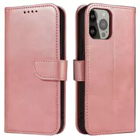 Hurtel Magnet Case book-style phone case with stand for Samsung Galaxy S23 (S911), pink
