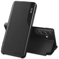 Tech-Protect Smart View book-style phone case for Samsung Galaxy A57 (A576), black