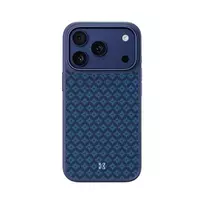 Benks Magnetic Armor Pro Armor Grid phone case with MagSafe support for iPhone 17 Pro Max, blue
