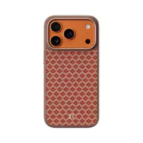 Benks Magnetic Armor Pro Armor Grid phone case with MagSafe support for iPhone 17 Pro, orange