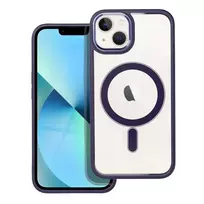 OEM Color Edge Mag phone case with MagSafe support for iPhone 13, purple