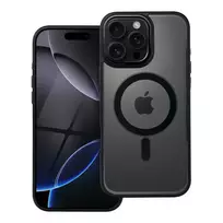 OEM Color Edge Mag phone case with MagSafe support for iPhone 16 Pro Max, black