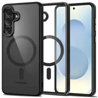 Tech-Protect Magmat phone case with MagSafe support for Samsung Galaxy S26+ (S947) black transparent