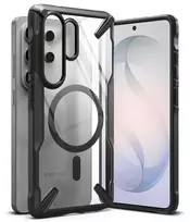 Ringke Fusion X phone case with MagSafe support for Samsung Galaxy S26 Ultra (S948) black