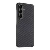 Tactical MagForce Aramid phone case with MagSafe support for Samsung Galaxy S26 (S942), black