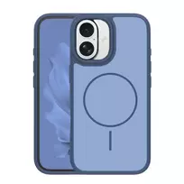 TFO Frame Thin Mag phone case with MagSafe support for iPhone 16 blue