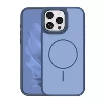 TFO Frame Thin Mag phone case with MagSafe support for iPhone 16 Pro Max, blue