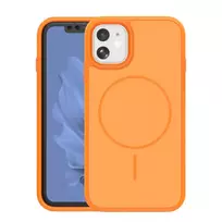 TFO Frame Thin Mag phone case with MagSafe support for iPhone 11, orange