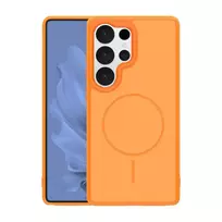 TFO Frame Thin Mag phone case with MagSafe support for Samsung Galaxy S25 Ultra (S938) orange