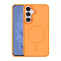 TFO Frame Thin Mag phone case with MagSafe support for Samsung Galaxy S25 FE (S731) orange